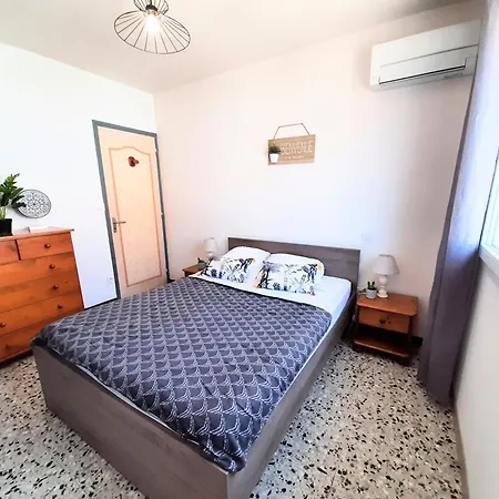Apartment Plain Pied Climatise, 100 M De Le Barcarès